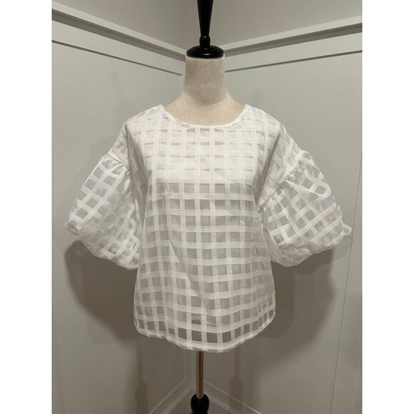 Fab’rik Tops - SOLD Fab’rik Puff Sleeve Blouse